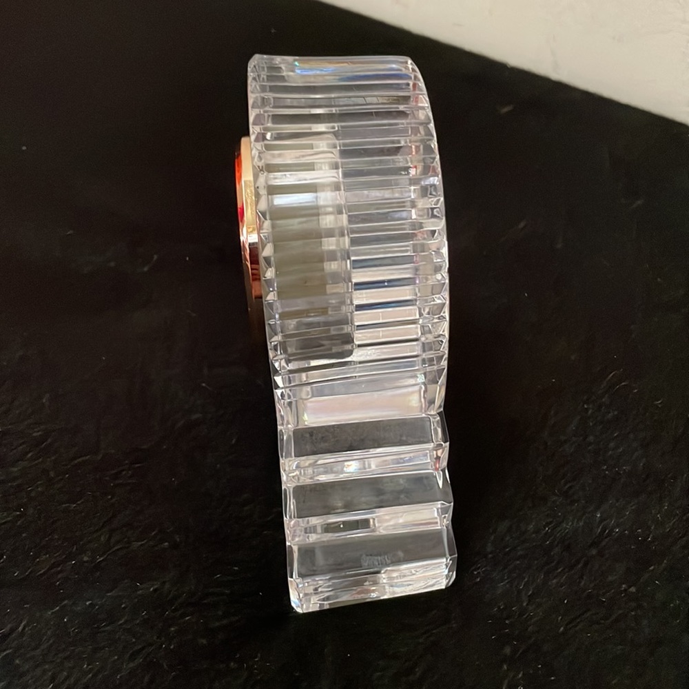 CCO PRICE 🔥🔥 NEW WATERFORD Crystal Mantle Desktop Clock - Picture 4 of 8